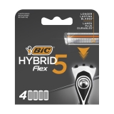 BIC Flex 5 Hybrid barberblad 4-p