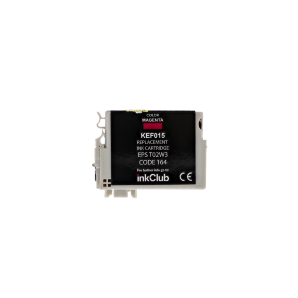 Bild av inkClub Bläckpatron, ersätter Epson 502XL, magenta, 470 sidor KEF015 ersätter C13T02W34010