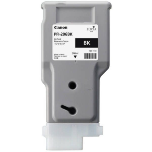 Bild av Canon PFI-206 BK Bläckpatron svart, 300 ml