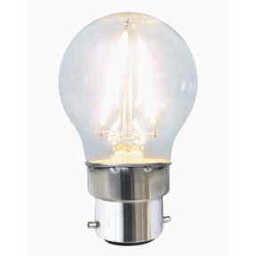 Klar LED-lampa B22 1,5W 2700K 150 lumen