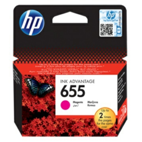 Bild av HP HP 655 Bläckpatron magenta CZ111AE ersätter CZ111AE
