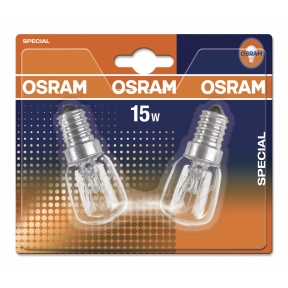 OSRAM Dekoration CL 15W E14 2-Pakk