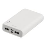 DELTACO Power bank, 6000 mAh, lommelykt DELTACO Power bank, 6000 mAh, lommelykt