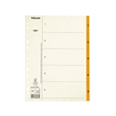 Register Servo A4 1-5 orange, 20 st Register Servo A4 1-5 orange, 20 st