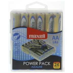 Maxell Batterier LR6/AA Alkaliske 24-pakk