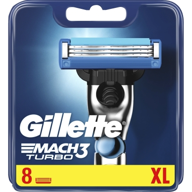 Gillette Gillette Mach 3 Turbo x8 7702018465385 Replace: N/A