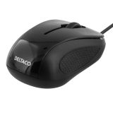 Deltaco optisk minimus, 2 knappar med scroll, USB Deltaco optisk minimus, 2 knappar med scroll, USB