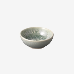 Sthål Keramik Arabesque Dippskål Antik