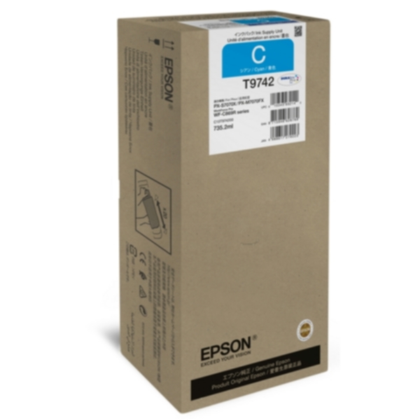 Bild av Epson T9742 Bläckpatron cyan