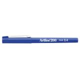 Fineliner Artline EK-200 F 0.4 Blå Fineliner Artline EK-200 F 0.4 Blå