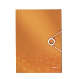 3-klaffmapp Leitz WOW PP A4 orange 3-klaffmapp Leitz WOW PP A4 orange