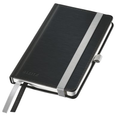 Leitz Notatbok Style A6 Hard Rut. 80a Sat Sort Leitz Notatbok Style A6 Hard Rut. 80a Sat Sort
