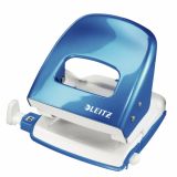 Hålslag Leitz 5008 2h/30ark blå m bl Hålslag Leitz 5008 2h/30ark blå m bl