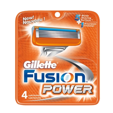 Gillette alt Gillette Fusion5 Power-Rasierklinge, 4er-Pack
