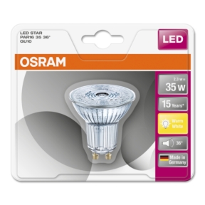 OSRAM LED Star PAR16 3,3W/827 GU10