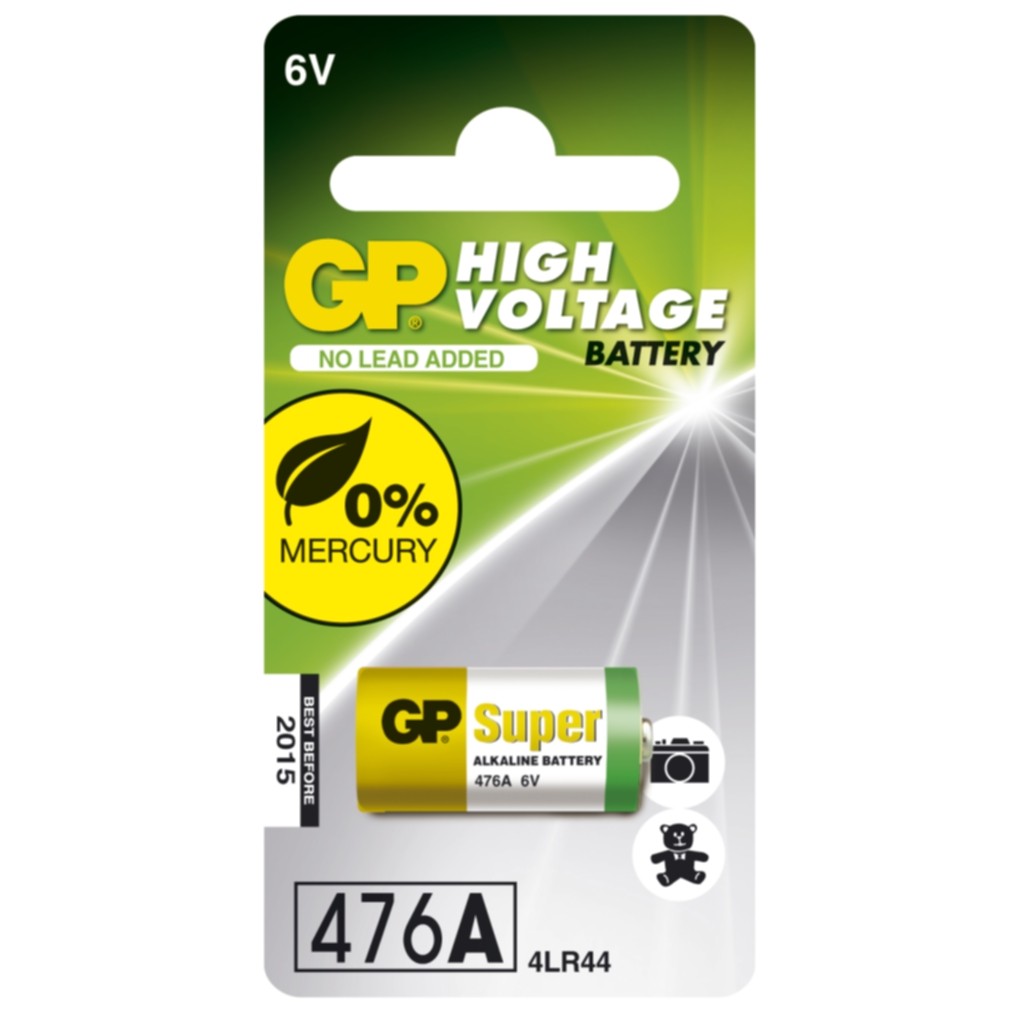 GP BATTERIES GP 476A-C1 / 4LR44 / Px28A