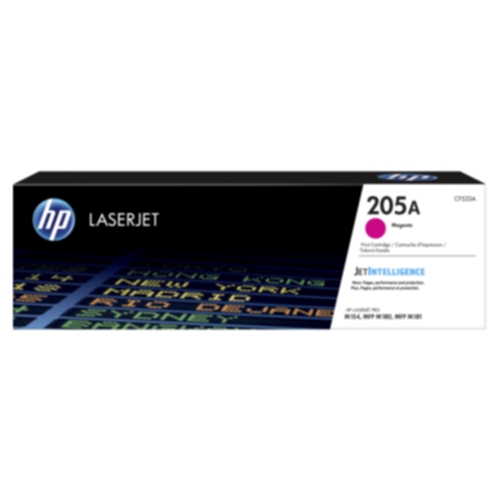Bild av HP HP 205A Tonerkassett magenta, 900 sidor CF533A ersätter CF533A