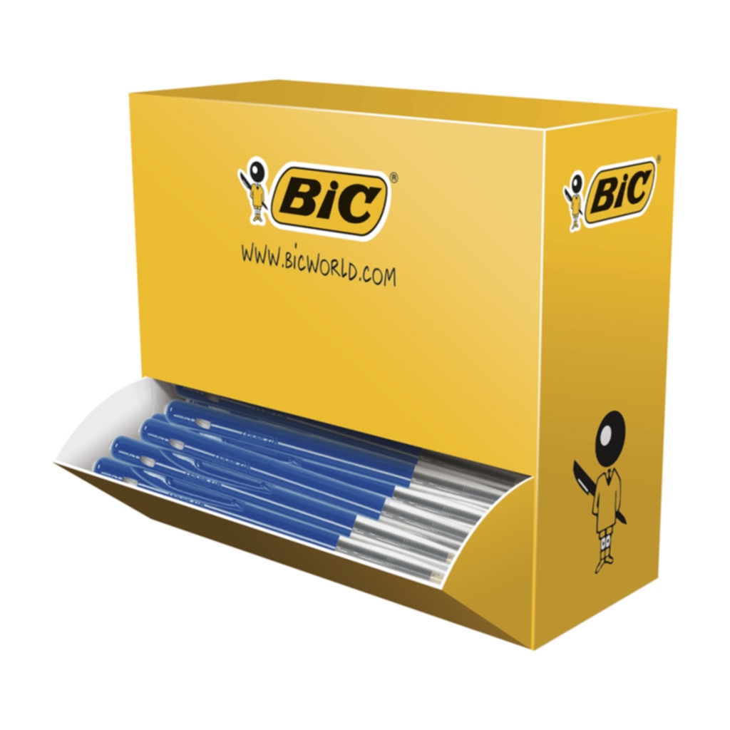 Bild av Kulspetspenna BIC M10 medium blå, 100 st