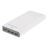 DELTACO Power bank, 20 000 mAh med lommelykt DELTACO Power bank, 20 000 mAh med lommelykt