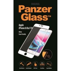 PanzerGlass iPhone 6/6s/7/8/SE 2 gen, hvit