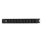 DELTACO grenuttak med 10 x CEE 7/4-uttak, 5 m kabel DELTACO grenuttak med 10 x CEE 7/4-uttak, 5 m kabel