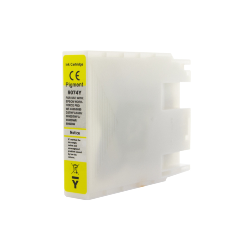 Bild av Bläckpatron, ersätter Epson T9074, gul, 70.000 sidor