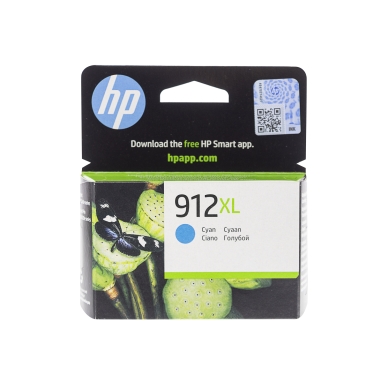 HP HP 912XL Mustepatruuna syaani, 825 sivua