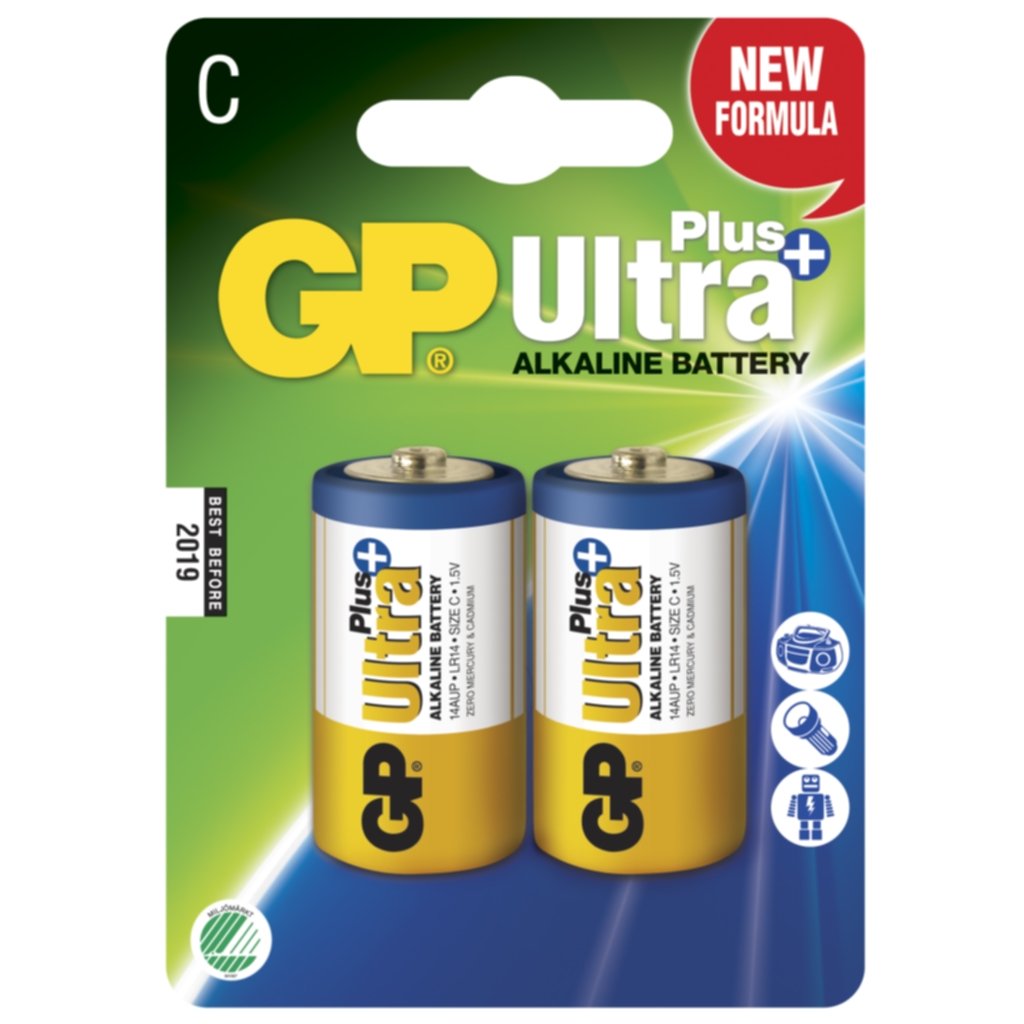GP BATTERIES GP 14AUP-C2 / C / LR14 ULTRA PLUS