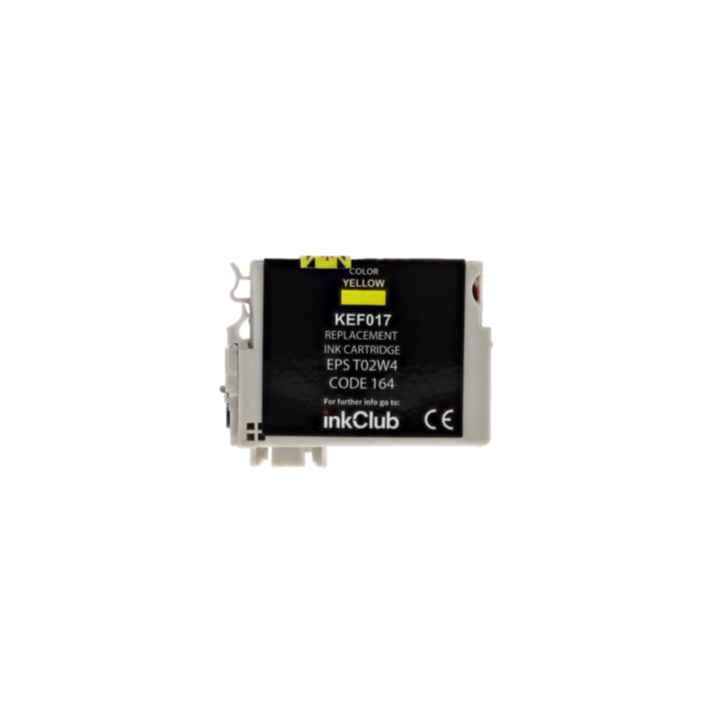 Bild av inkClub Bläckpatron, ersätter Epson 502XL, gul, 470 sidor KEF017 ersätter C13T02W44010