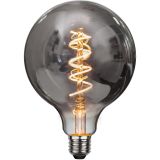 Dekoration LED filament E27 G125 Smoked Dekoration LED filament E27 G125 Smoked