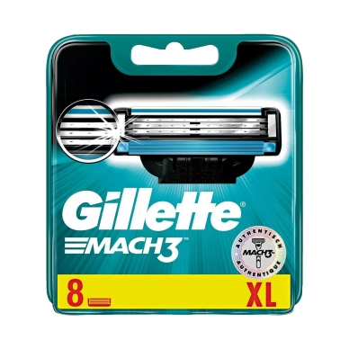 Gillette Gillette Mach3 8 stk. barberblade 7702018263783 Modsvarer: N/A