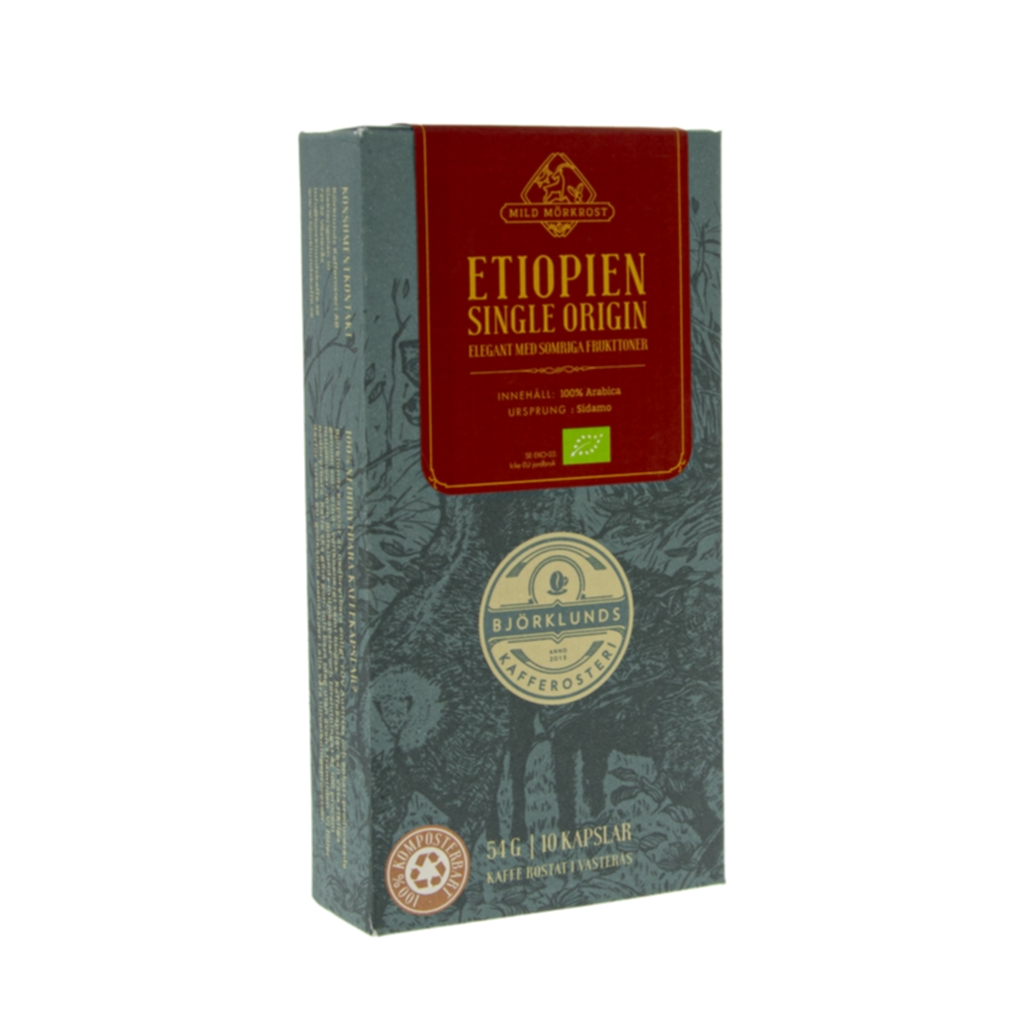 Bild av Etiopien Single Origin Organic mild mörkrost
