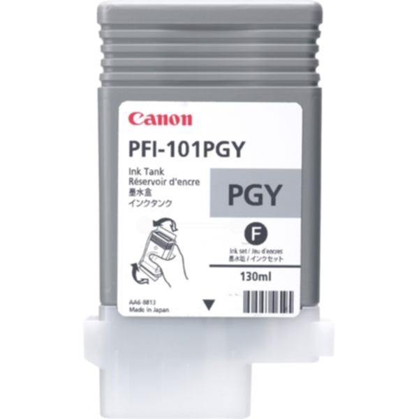 Bild av Canon PFI-101 PGY Bläckpatron grå, 130 ml