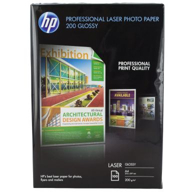 HP Laser fotopapper glättat A4 100ark 200g CG966A Motsvarar: N/A