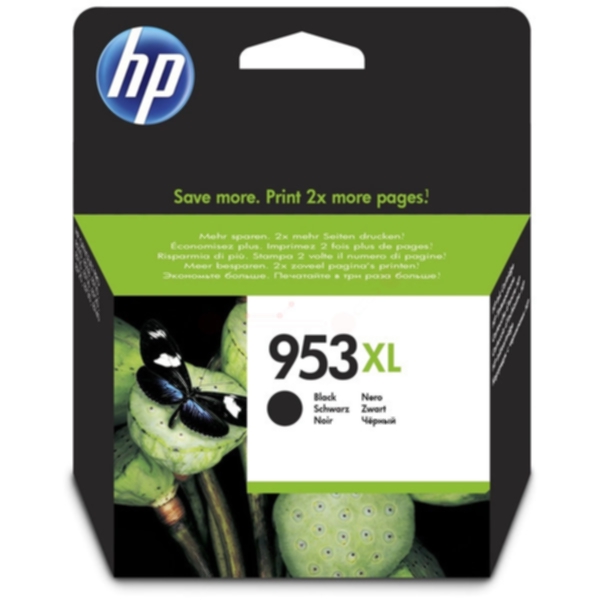 HP 953XL Bläckpatron svart, 2.000 sidor