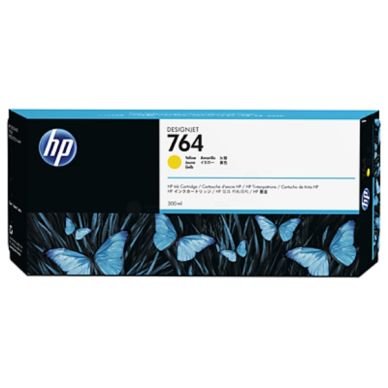 HP Blekkpatron gul HP 764, 300ml HP Blekkpatron gul HP 764, 300ml