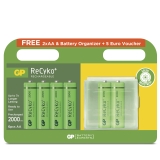 GP ReCyko 4+2 st AA Batterier GP ReCyko 4+2 st AA Batterier