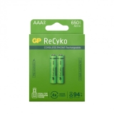 GP Recyko 650mAh AAA/HR03 2-pack GP Recyko 650mAh AAA/HR03 2-pack