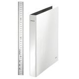 Ringperm Leitz Wow A4+4RR 29 mm perlehvit Ringperm Leitz Wow A4+4RR 29 mm perlehvit