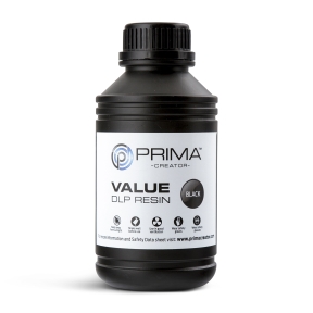 PrimaCreator Value DLP / UV Resin 500 ml Zwart