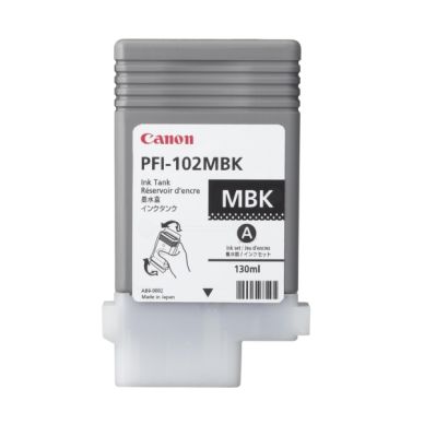 Canon Inktcartridge Matzwart Pfi 102Mbk 0894B001 Replace Na canon kopen in de aanbieding Canon Inktcartridge Matzwart Pfi 102Mbk 0894B001 Replace Na canon kopen in de aanbieding