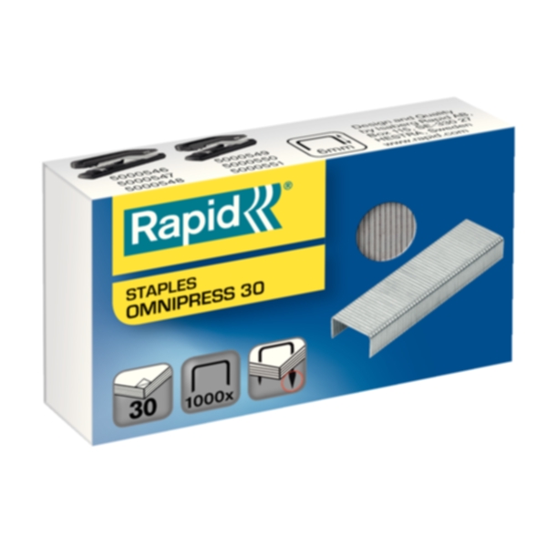 Bild av Häftklammer Rapid Omnipress 30 1000/ask