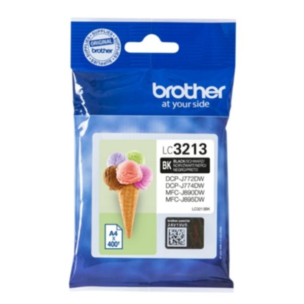 Bild av Brother LC3213BK Bläckpatron svart, 400 sidor