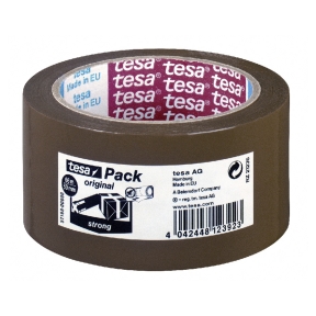 Tejp Tesa Strong 66mx50mm brun, 6 st