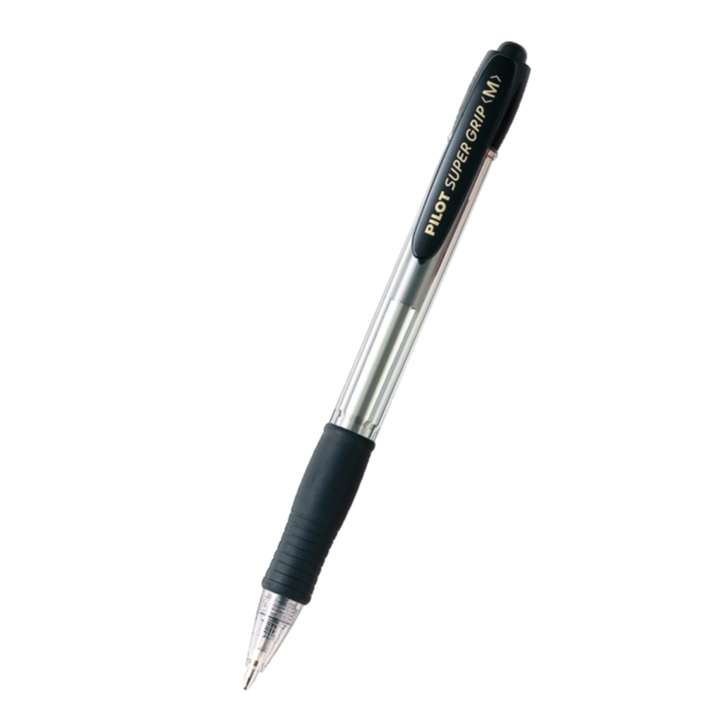 Bild av Kulspetspenna PILOT Super Grip medium svart
