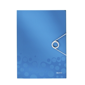 3-klaffmapp Leitz WOW PP A4 blå
