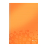 Anteckningsblock Leitz WOW A4 linjerat 90g/80bl orange Anteckningsblock Leitz WOW A4 linjerat 90g/80bl orange