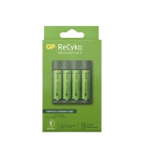 GP ReCyko Everyday-lader (USB), inkl. 4x AA 2100mAh