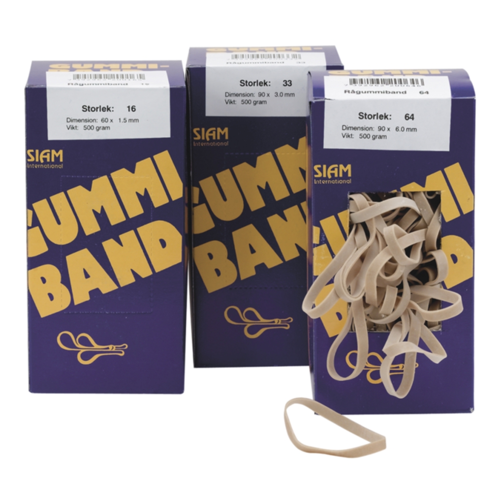 Bild av Gummiband nr 68 150x6,0 mm, 195 st