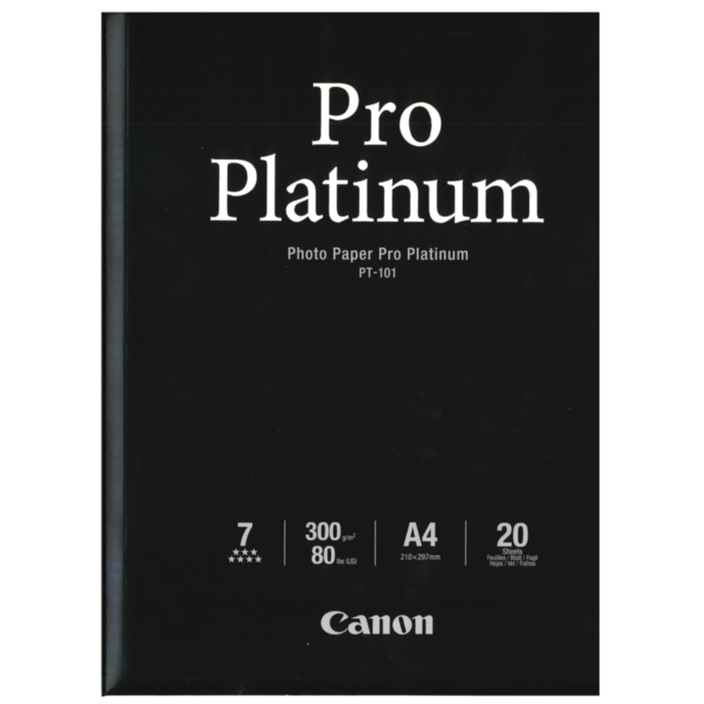 Bild av Fotopapper Pro Platinum A4 20 ark 300g (PT-101)